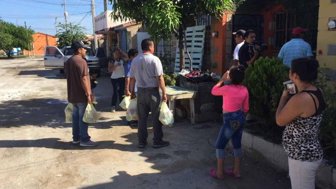 Llegan a Altamira alimentos donados por Nuevo León