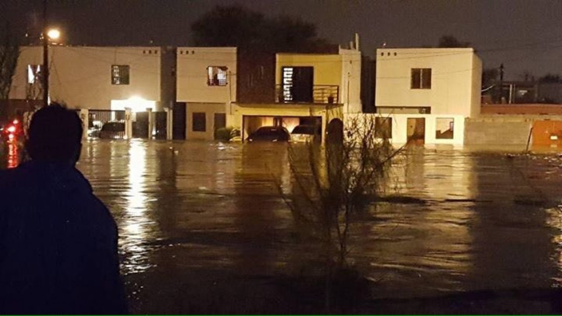 Lluvia deja inundaciones severas en Nuevo Laredo