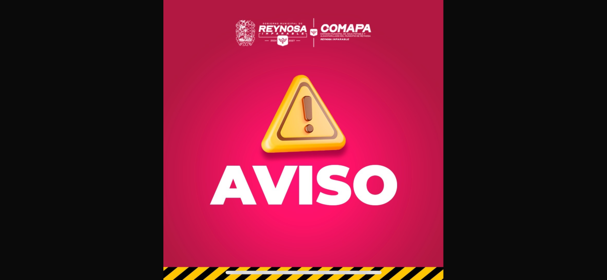 Realizará COMAPA trabajos de mantenimiento en la red de agua potable