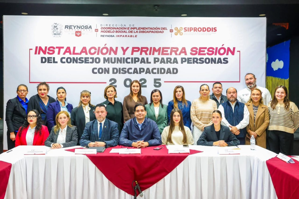 Instaló Alcalde Carlos Peña Ortiz el Consejo Municipal para Personas con Discapacidad