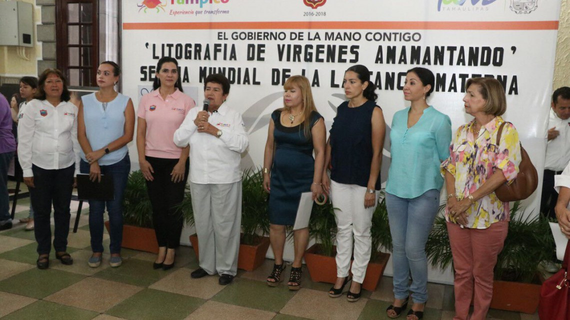 Gobierno de Tampico apoya cultura de la lactancia materna
