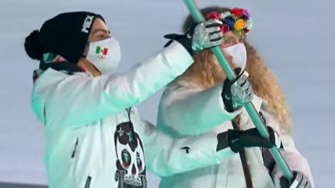 Así desfilaron los mexicanos en la inauguración de los Juegos Olímpicos de Invierno