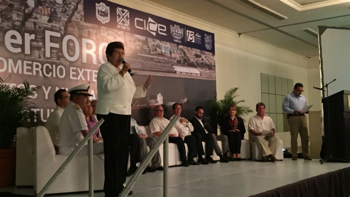Inauguran 1er. Foro de Comercio Exterior en Tampico