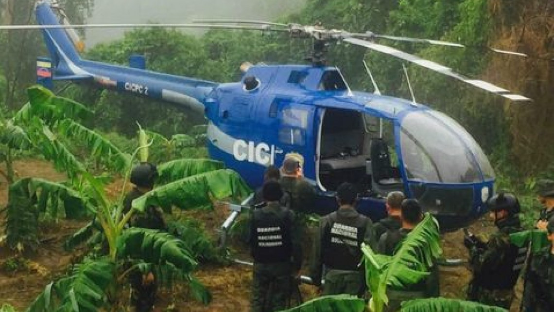 Localizan helicóptero con el que atacaron al Tribunal Supremo de Venezuela 