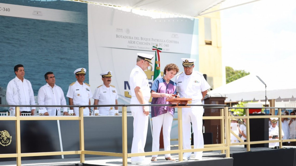 Estrena Semar patrulla costera