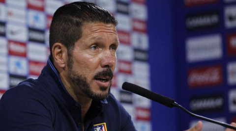 Técnico de Atlético de Madrid, sin exceso de confianza en Copa del Rey 