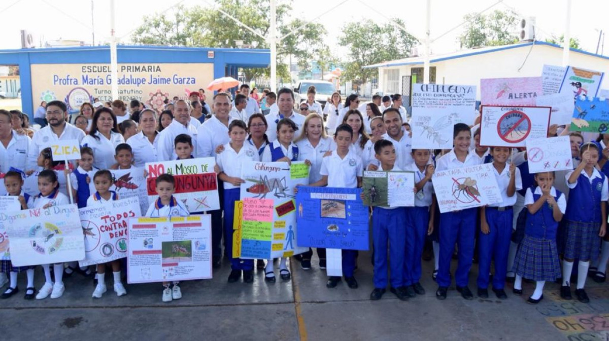 Encabeza Alma Laura Amparán acciones de Semana Nacional de Lucha contra Dengue, Zika y Chikungunya