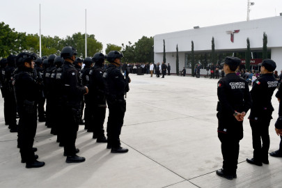 Guardia Estatal recibe a nuevos integrantes de Fuerzas Especiales