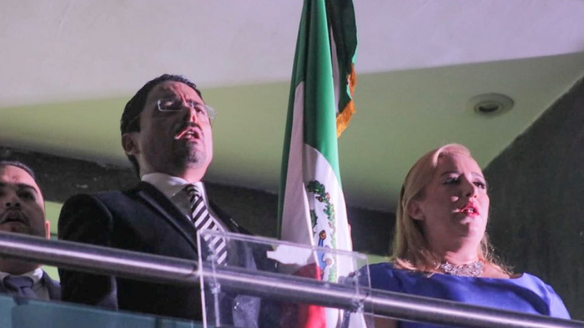 Andrés Zorrilla Moreno encabeza ceremonia del inicio de la Independencia