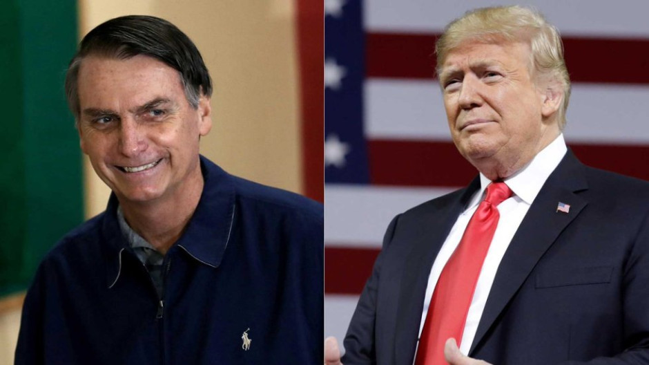Celebra Donald Trump el triunfo de Bolsonaro en Brasil