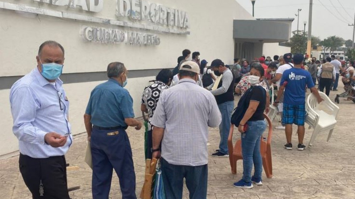 Arranca vacunación en adultos mayores en Tampico y Ciudad Madero 