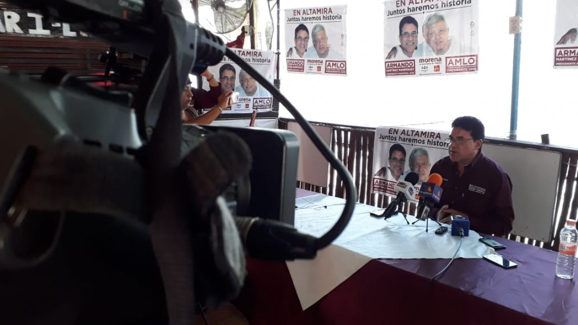 Con gobierno austero impulsaremos el campo, la educación y la cultura: Armando Martínez