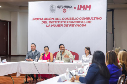 Instalan Consejo Consultivo del Instituto Municipal de la Mujer en Reynosa