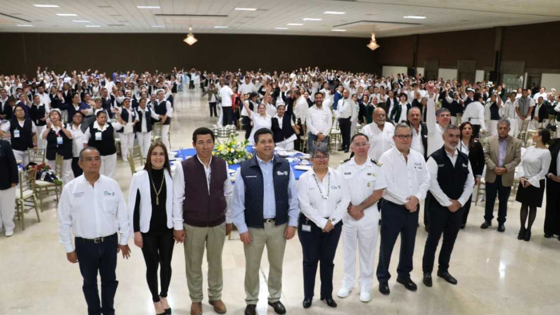 Reconocen Gobernador FJGCV y Alcalde MALH, entrega sin reservas, de enfermeras y enfermeros