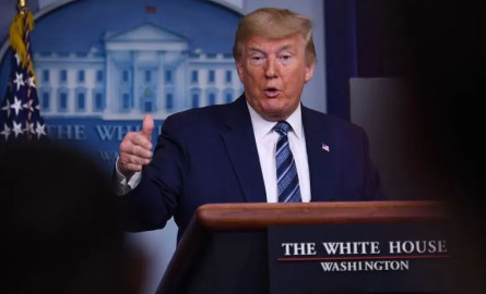 Trump recomienda de nuevo el uso de hidroxicloroquina contra covid-19