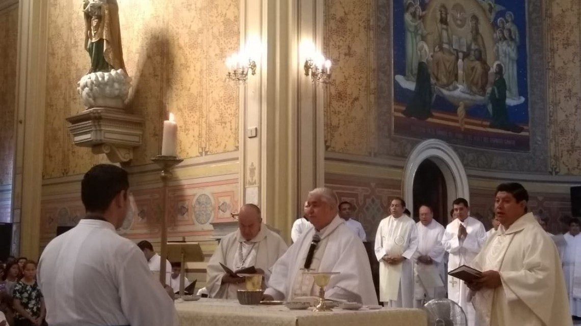 Dan último adiós al Obispo José Luis Dibildox Martínez