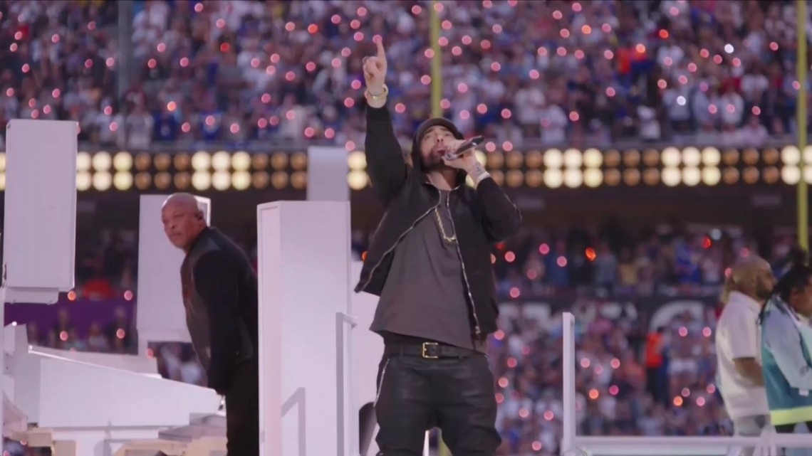 Se dio el Show de Medio Tiempo más rapero de la historia en el Super Bowl LVI