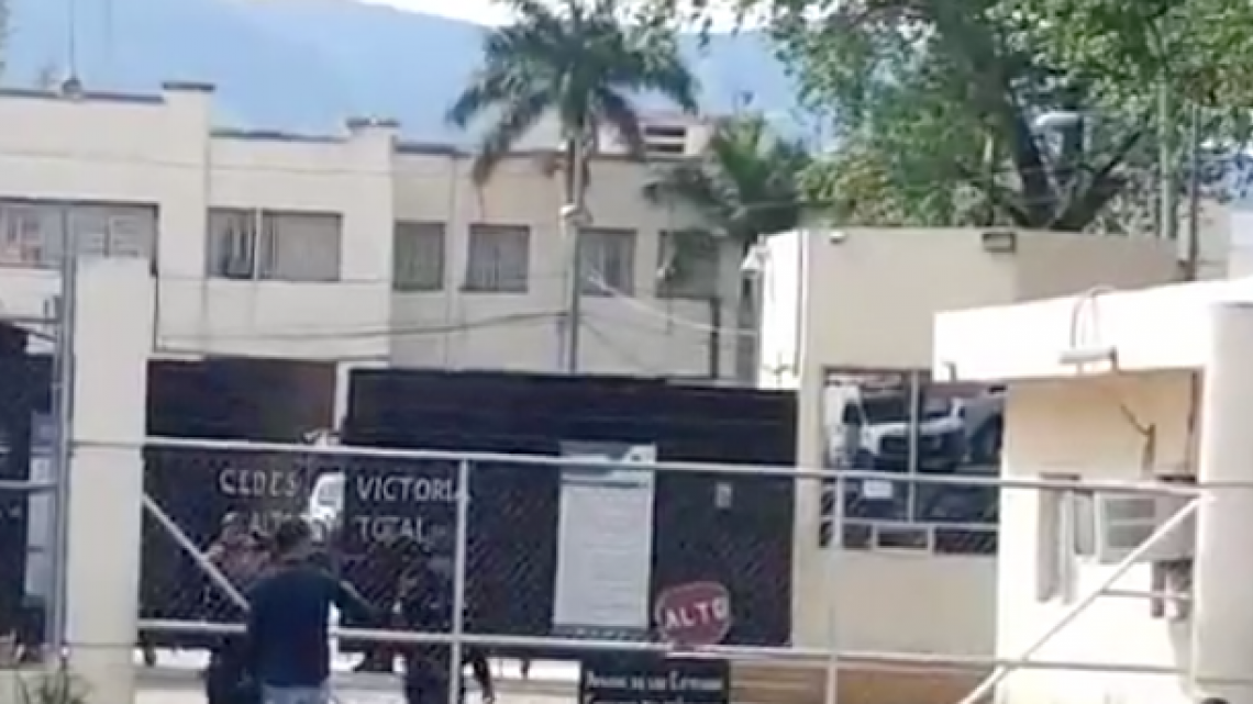 Intensa balacera en Cedes Victoria