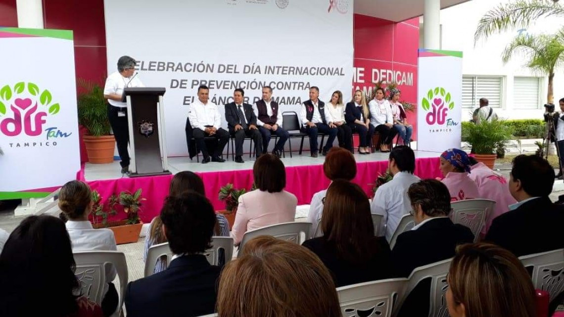 Conmemoraron en Tampico el día mundial de la lucha contra el cáncer de mama