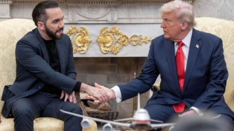 Bukele le asegura a Trump que EU tiene un problema de “terrorismo” y le propone apoyo