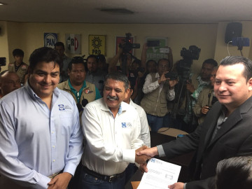 Entrega PAN Plataforma Electoral al IETAM
