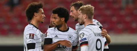 Alemania golea a Islandia rumbo a Qatar 2022