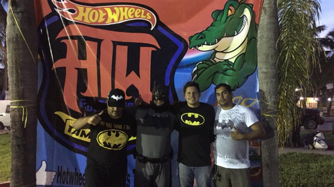 Todo un éxito fue el Batman Day en laguna del Carpintero