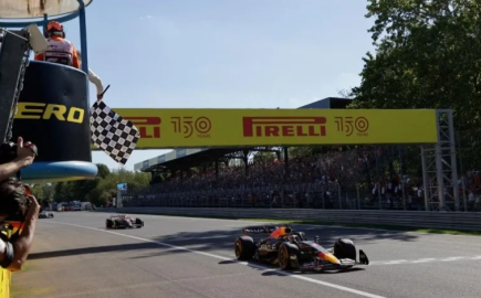 Verstappen gana el Gran Premio de Italia; Checo termina sexto