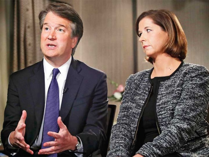 Defiende Trump a Kavanaugh, acusadora estaba borracha, dice