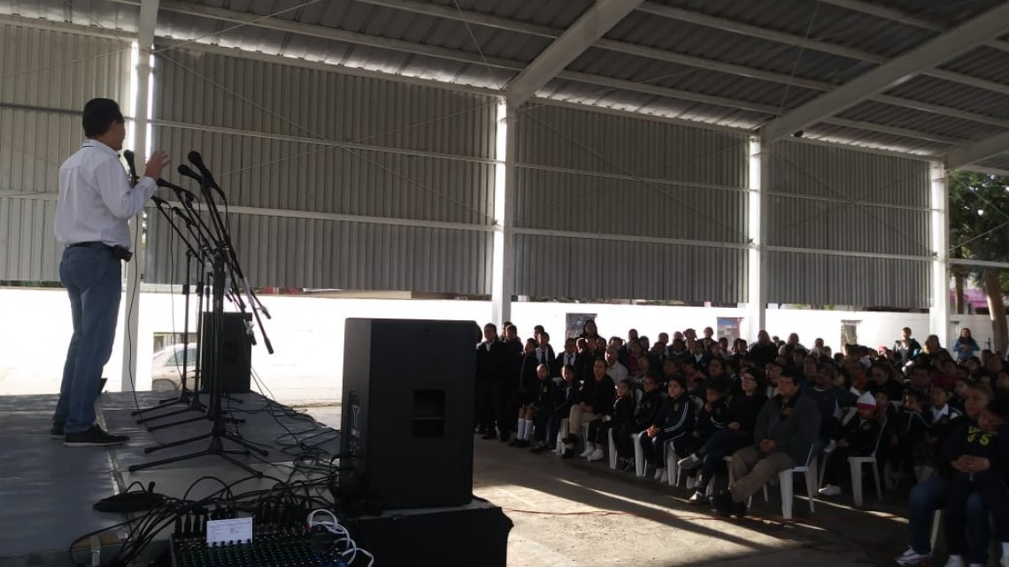 Con el talento de jóvenes fomentan valores, en plazas públicas y colonias de la zona sur del estado