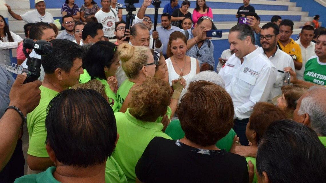 Verifica Alcalde maderense condiciones de las instalaciones municipales