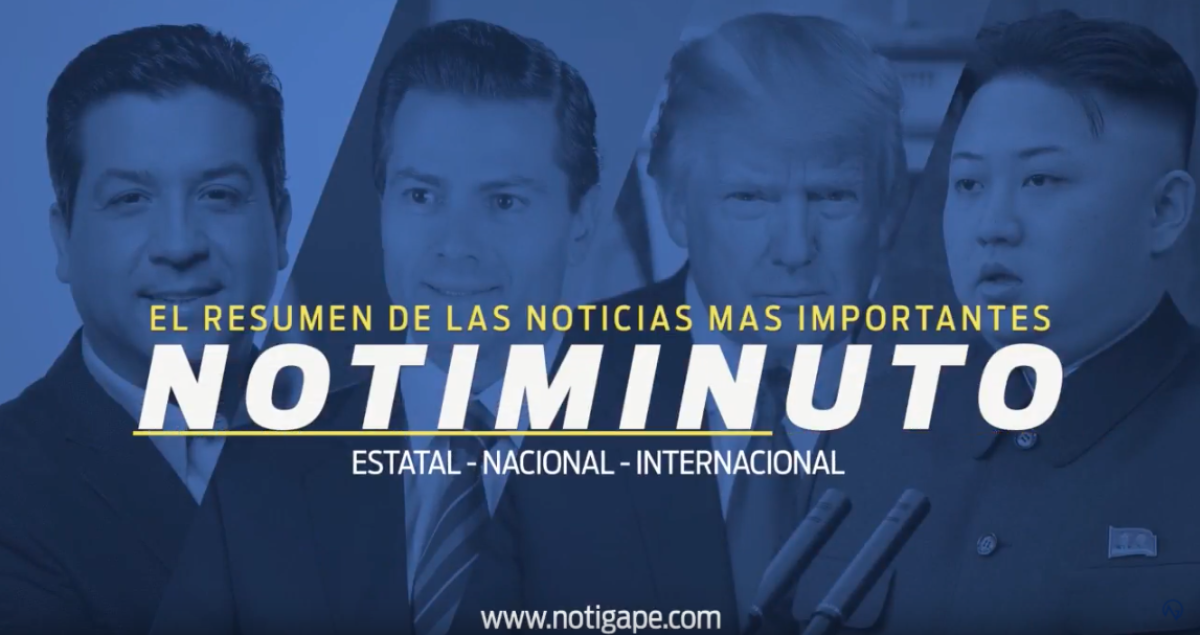 Las noticias más relevantes al momento: Notiminuto
