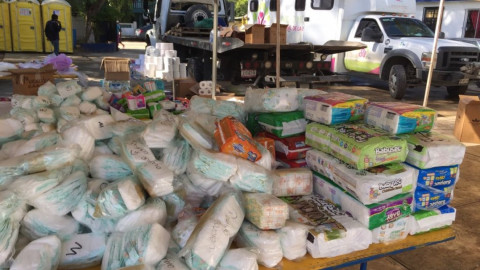 Llegan a Altamira alimentos donados por Nuevo León