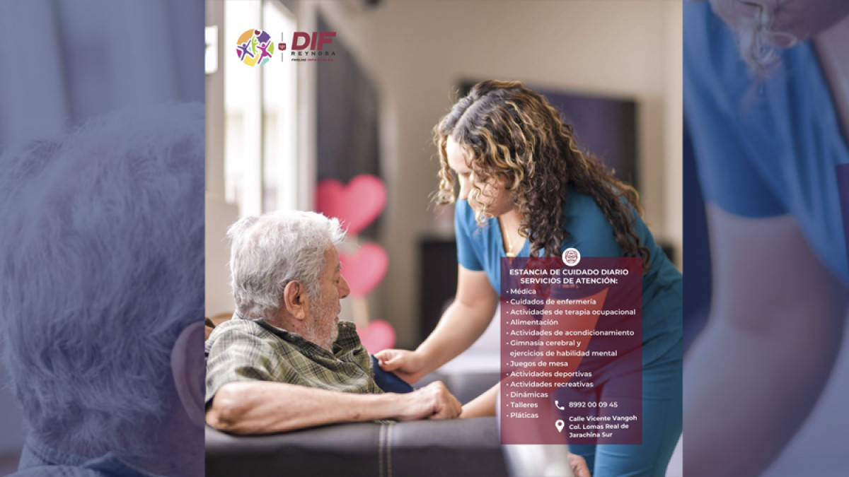 Reafirma DIF Reynosa su compromiso con los adultos mayores con Estancia de Cuidado Diario
