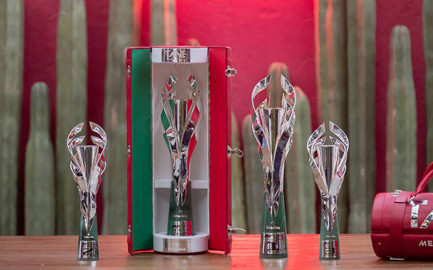 GP de México presenta trofeos para el podio 2021