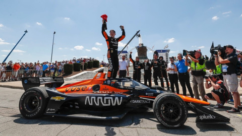 O’Ward conquista su segundo triunfo en IndyCar 