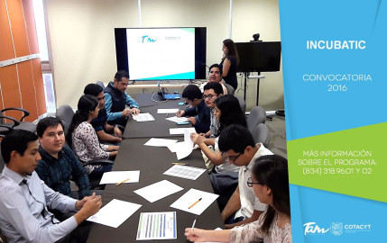 COTACYT invitan a Empresas Tecnológicas (INCUBATIC)
