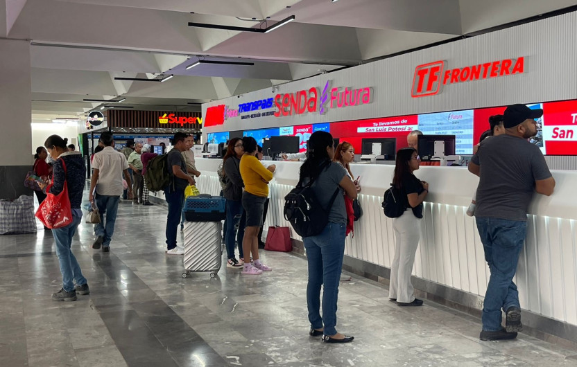 Central Camionera prevé aumento del 30% en viajeros por temporada navideña