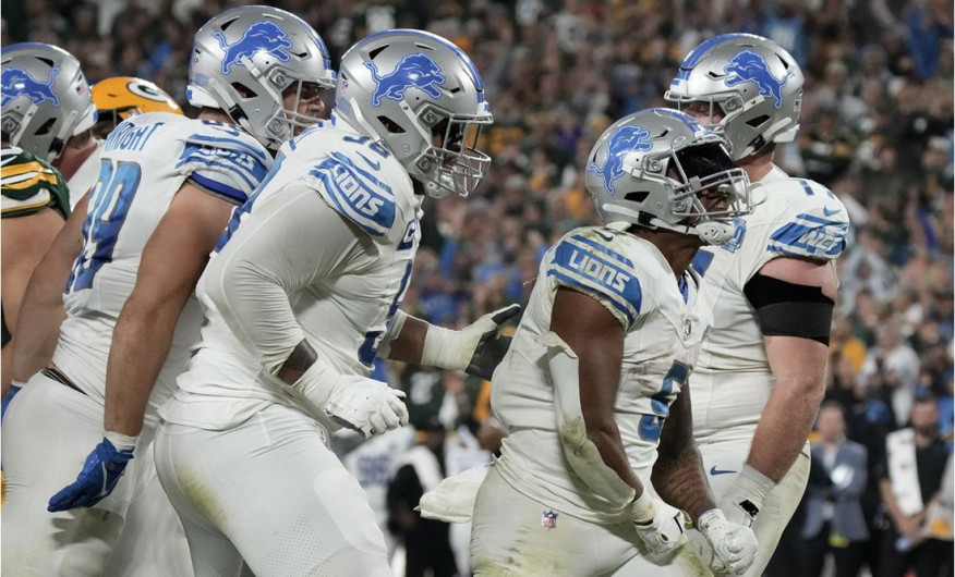 Los Lions vencen 34-20 a los Packers