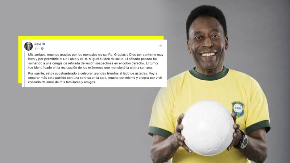 Pelé se encuentra estable tras una cirugía de próstata