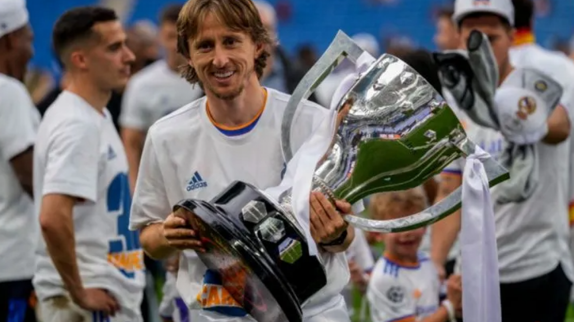 Así festejó el Real Madrid su título 35 de LaLiga