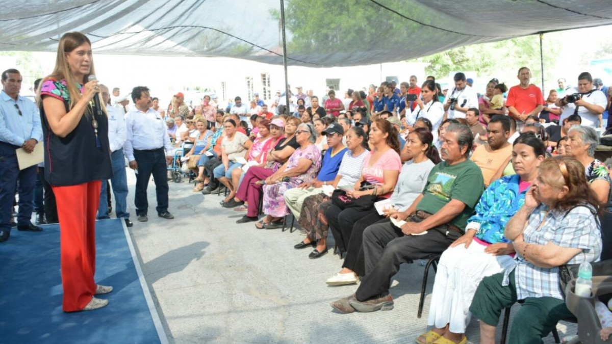 Destina municipio 19 mdp para pavimentación hidráulica