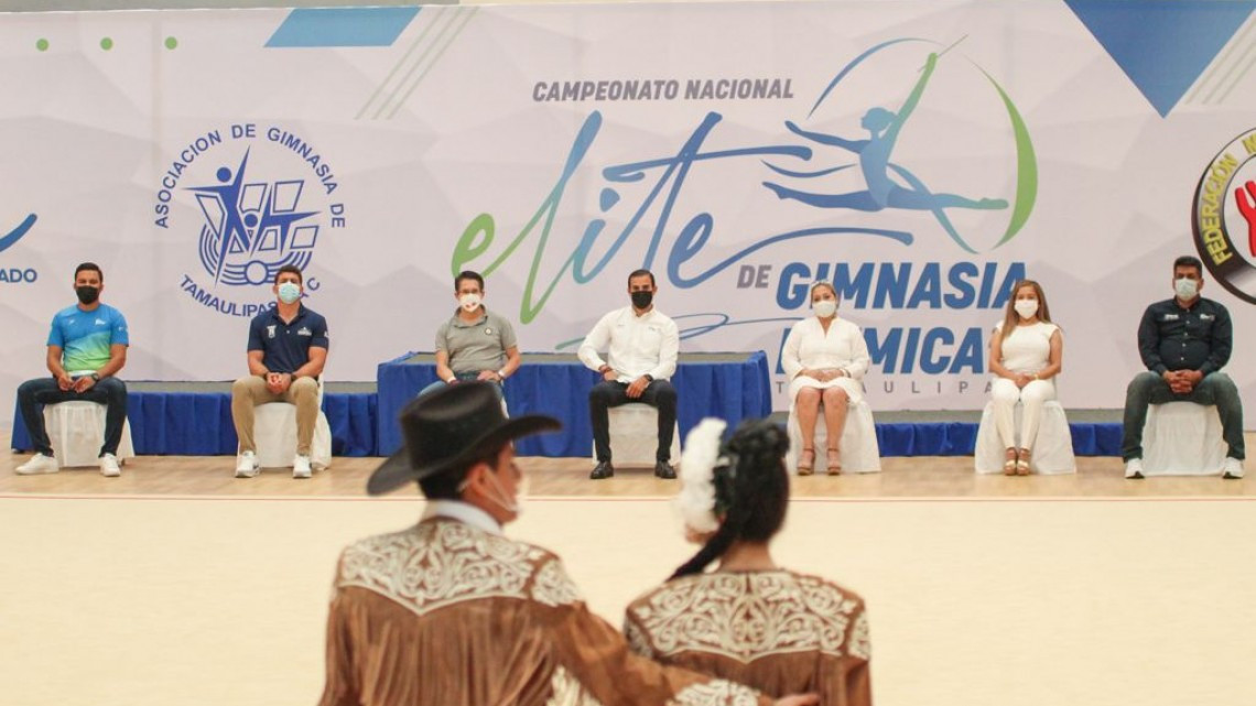 Inauguran Campeonato Nacional Elite de Gimnasia Rítmica en Tampico
