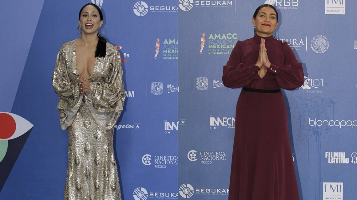 Desfile de celebridades por la alfombra roja del Ariel