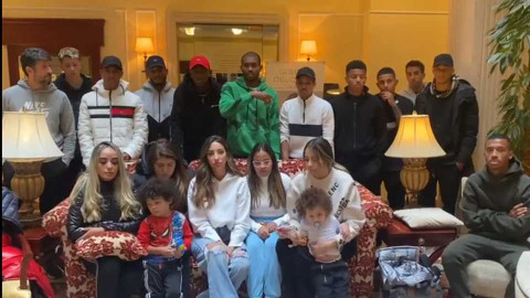 Futbolistas brasileños piden en video ayuda para salir de Ucrania