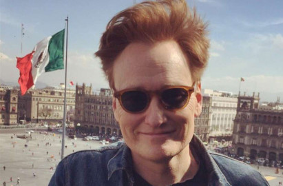 Conan O'Brien graba en México programa para enviar "mensaje humano" a EU