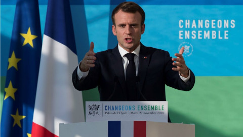 Mantiene Macron polémica subida de tasas a gasolina