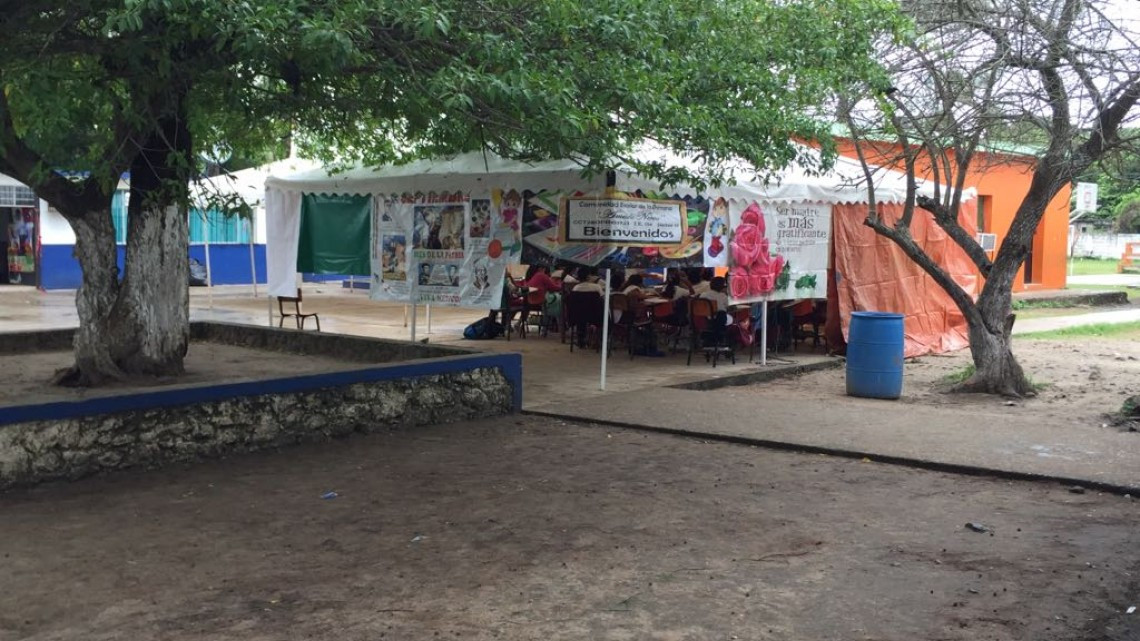 Proponen salones móviles en la escuela primaria "Amado Nervo"