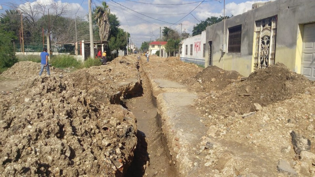 Realizan obras de pavimentación