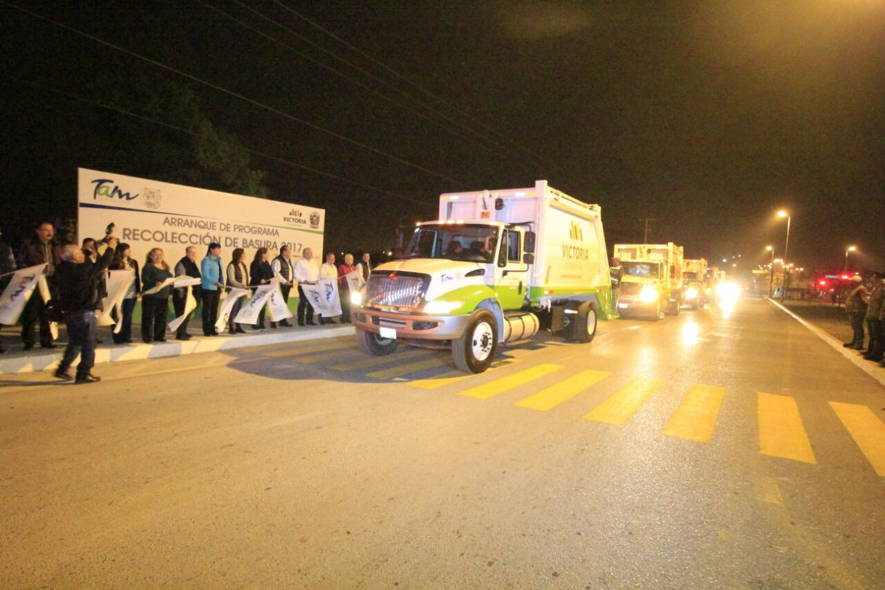 Inicia nuevo modelo de recolección de basura en ciudad Victoria